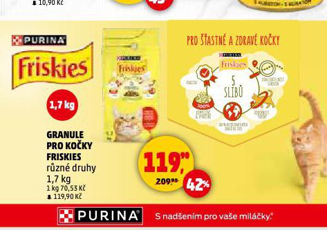 FRISKIES GRANULE PRO KOKY