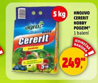 HNOJIVO CERERIT HOBBY PODZIM