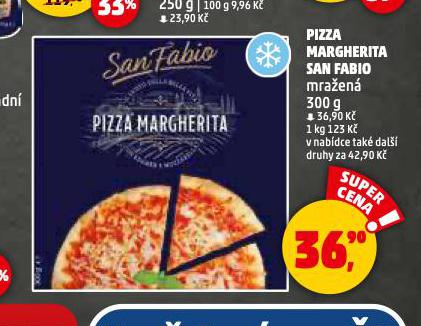 PIZZA MARGHERITA SAN FABIO