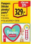PAMPERS DTSK PLENKY 