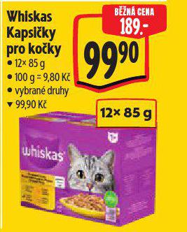 WHISKAS KAPSIKY PRO KOKY