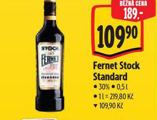 FERNET STOCK STANDARD