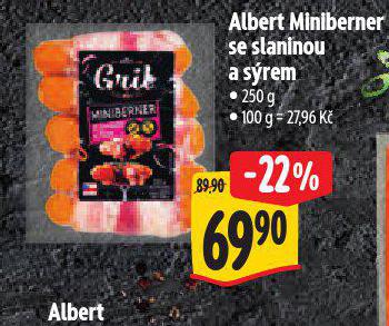 MINIBERNER SE SLANINOU A SREM