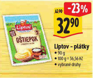 LIPTOV - PLTKY