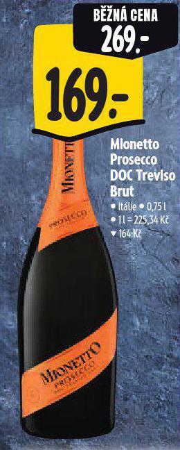 MIONETTO PROSECCO DOC TREVISO BRUT