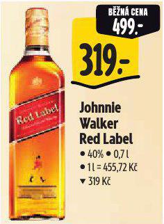 JOHNNI WALKER RED LABEL