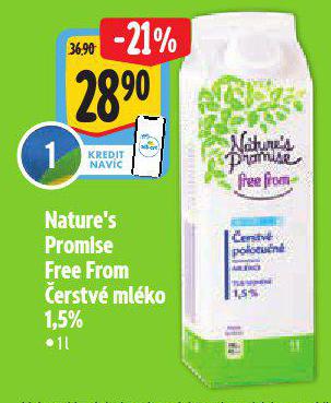 NATURES PROMISE FREE FORM ERSTV MLKO 1,5%