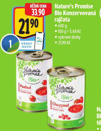 NATURES PROMISE BIO KONZERVOVAN RAJATA