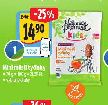MINI MUSLI TYINKY