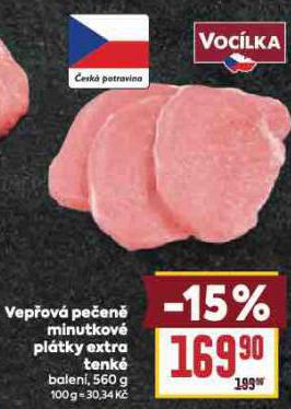 VEPOV PEEN MINUTKOV PLTKY EXTRA TENK