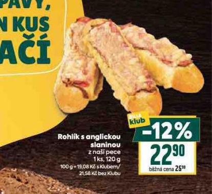 ROHLK S ANGLICKOU SLANINOU
