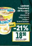 LIPNEK TVAROHOV -30 % CUKRU