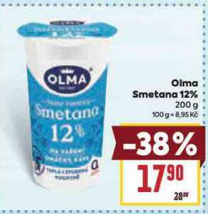 OLMA SMETANA 12%