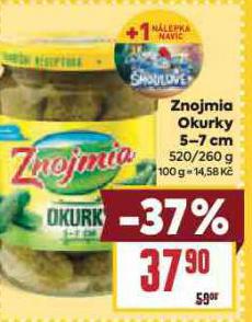 ZNOJMIA OKURKY