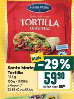 SANTA MARIA TORTILLA