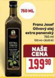 FRANZ JOSEF OLIVOV OLEJ EXTRA PANENSK
