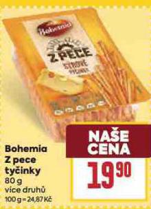 BOHEMIA Z PECE TYINKY