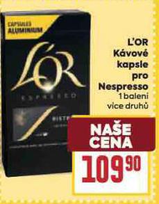 LOR KVOV KAPSLE PRO NESPRESSO