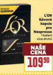 LOR KVOV KAPSLE PRO NESPRESSO