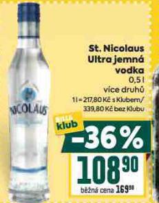 ST. NICOLAUS EXTRA JEMN VODKA