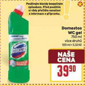 DOMESTOS WC GEL