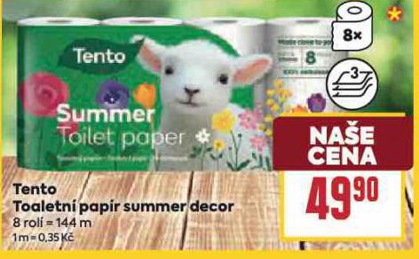 TENTO TOALETN PAPR SUMMER DECOR