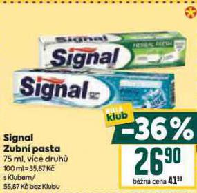 SIGNAL ZUBN PASTA