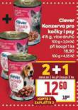 CLEVER KONZERVA PRO KOKY I PSY