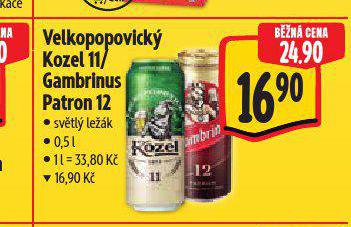 PIVO VELKOPOPOVICK KOZEL