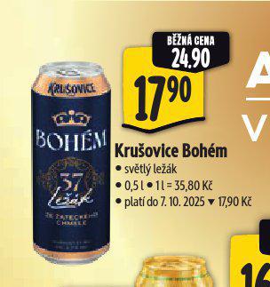PIVO KRUOVICE BOHM