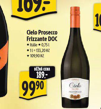 CIELO PROSECCO FRIZZANTE DOC