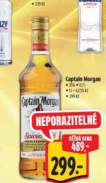 CAPTAIN MORGAN SPICED GOLD
