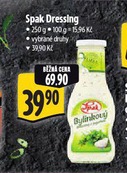 SPAK DRESSING