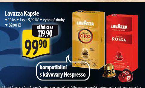 LAVAZZA KVOV KAPSLE