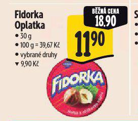 FIDORKA OPLATKA