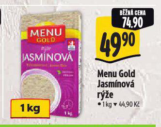 MENU GOLD RݎE JASMNOV