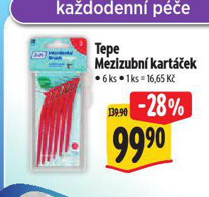 TEPE MEZIZUBN KARTKY