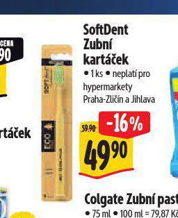 SOFTDENT ZUBN KARTEK