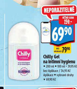 CHILLY GEL PRO INTIMN HYGIENU