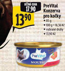 PREVITAL KONZERVA PRO KOKY