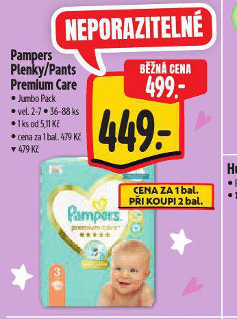 PAMPERS DTSK PLENKY