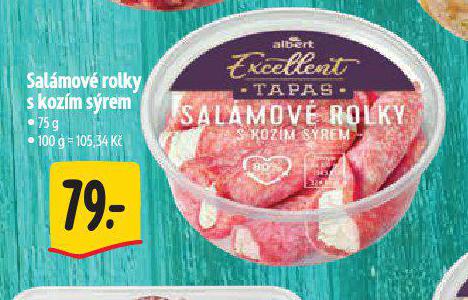 SALMOV ROLKY S KOZM SREM