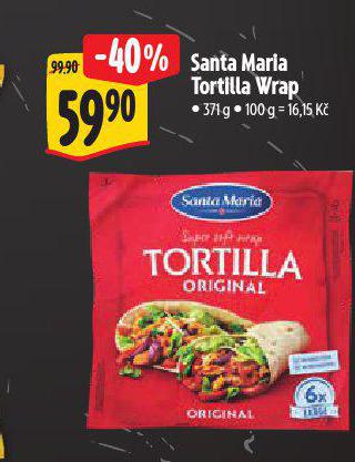 SANTA MARIA TORTILLA WRAP