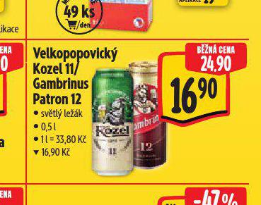 PIVO VELKOPOPOVICK KOZEL