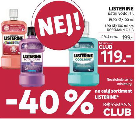 LISTERINE STN VODA