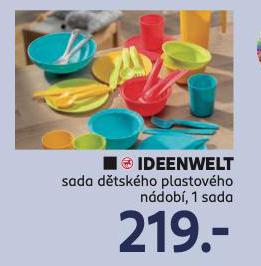 IDEENWELT SADA DTSKHO PLASTOVHO NDOB