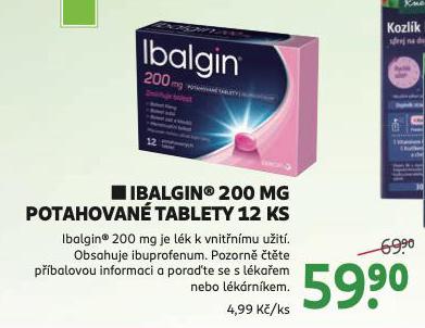 IBALGIN 200MGPOTAHOV TABLETY