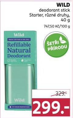 WILD DEODORANT STICK