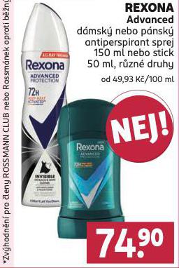 REXONA DMSK NEBO PNSK ANTIPERSPIRANT SPREJ 