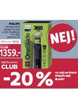 PHILIPS PNSK HOLC STROJEK NA TV A TLO ONEBLADE